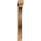 Ekena Millwork Funston Block Rough Sawn Bracket w/ Offset Brace, Western Red Cedar, 6"W x 48"D x 48"H BKT0604X48X48FST05RWR - alternate 2
